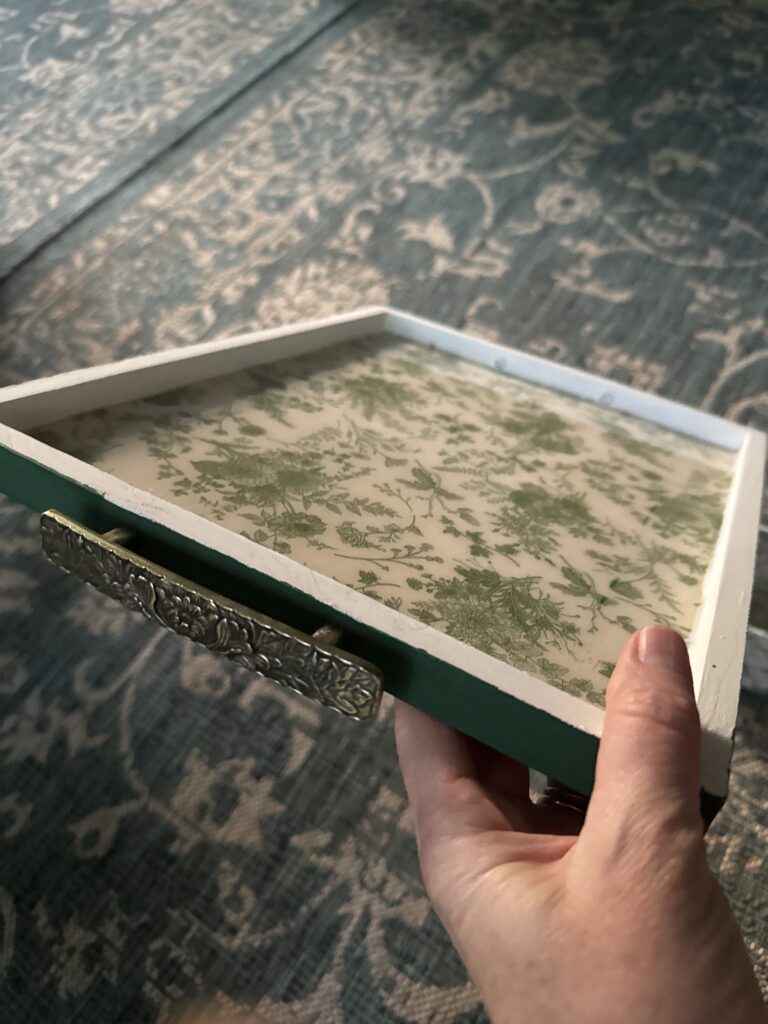 Antique Herbarium Decorative Tray